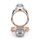 Verragio Halo Cushion Engagement Ring