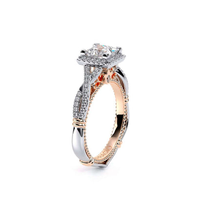 Verragio Halo Princess Engagement Ring