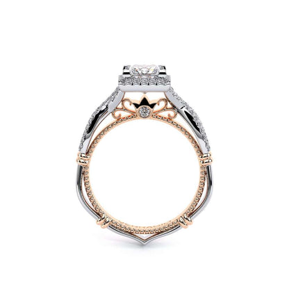 Verragio Halo Princess Engagement Ring