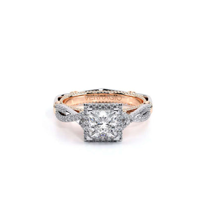 Verragio Halo Princess Engagement Ring