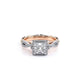 Verragio Halo Princess Engagement Ring