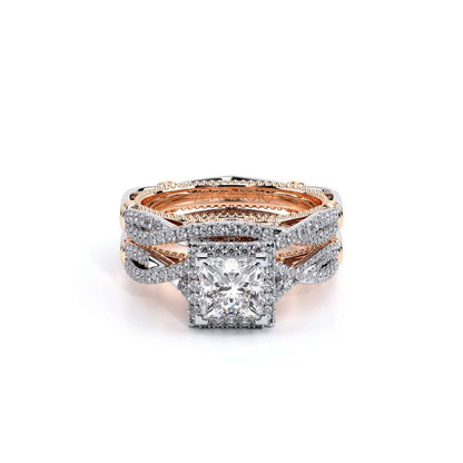 Verragio Halo Princess Engagement Ring