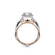 Verragio Halo Round Engagement Ring