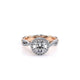 Verragio Halo Round Engagement Ring