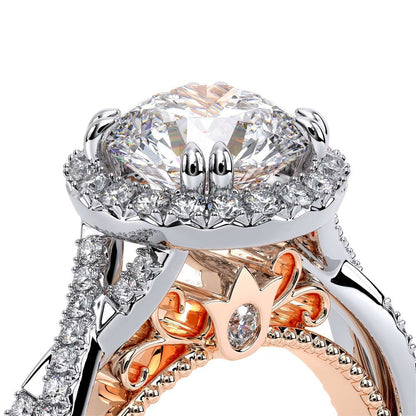 Verragio Halo Round Engagement Ring