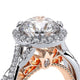 Verragio Halo Round Engagement Ring