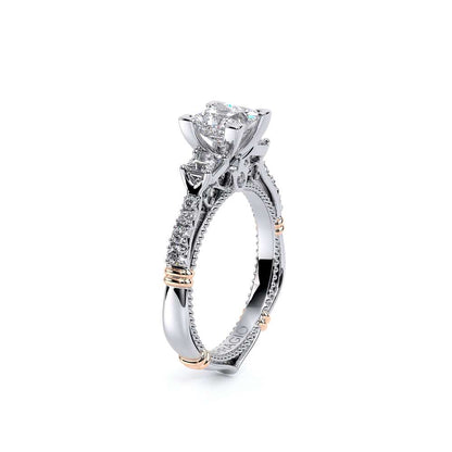 Verragio Three-Stone Princess Engagement Ring