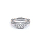 Verragio Three-Stone Princess Engagement Ring