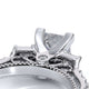 Verragio Three-Stone Princess Engagement Ring