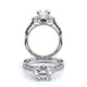 Verragio Three-Stone Round Engagement Ring