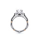 Verragio Three-Stone Round Engagement Ring