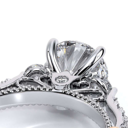 Verragio Three-Stone Round Engagement Ring