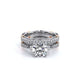 Verragio Three-Stone Round Engagement Ring