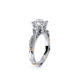Verragio Three-Stone Round Engagement Ring