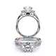 Verragio Three-Stone Round Engagement Ring