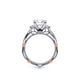 Verragio Three-Stone Round Engagement Ring