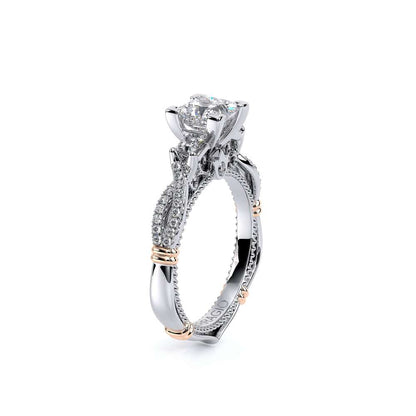 Verragio Three-Stone Princess Engagement Ring