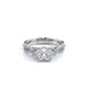 Verragio Three-Stone Princess Engagement Ring