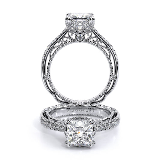 Verragio Pave Princess Engagement Ring