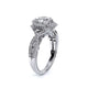 Verragio Halo Round Engagement Ring
