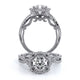 Verragio Halo Round Engagement Ring