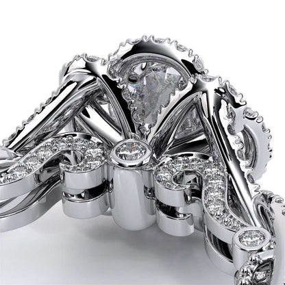 Verragio Halo Round Engagement Ring