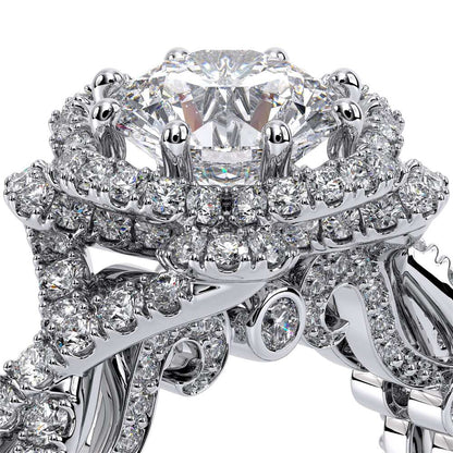 Verragio Halo Round Engagement Ring