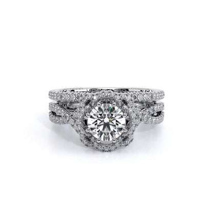 Verragio Halo Round Engagement Ring