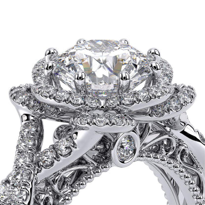 Verragio Halo Round Engagement Ring