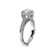 Verragio Halo Round Engagement Ring