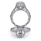 Verragio Halo Round Engagement Ring