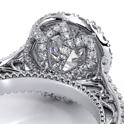 Verragio Halo Round Engagement Ring