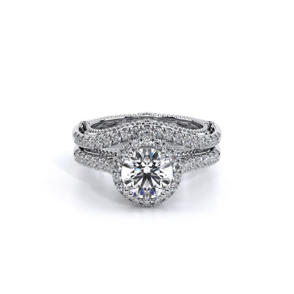 Verragio Halo Round Engagement Ring