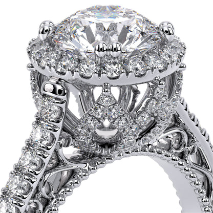 Verragio Halo Round Engagement Ring
