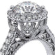 Verragio Halo Round Engagement Ring
