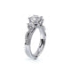Verragio Three-Stone Round Engagement Ring
