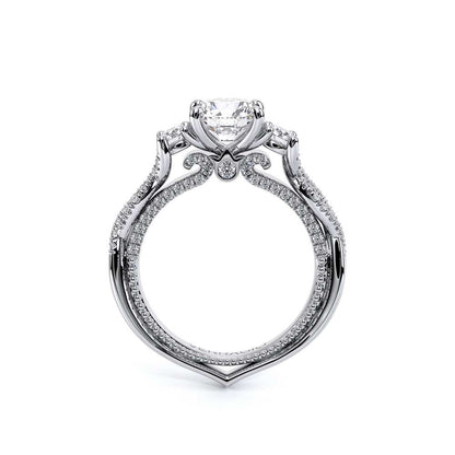 Verragio Three-Stone Round Engagement Ring