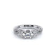 Verragio Three-Stone Round Engagement Ring