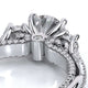 Verragio Three-Stone Round Engagement Ring