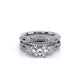 Verragio Three-Stone Round Engagement Ring