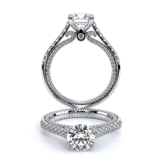 Verragio Pave Round Engagement Ring