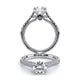 Verragio Pave Round Engagement Ring