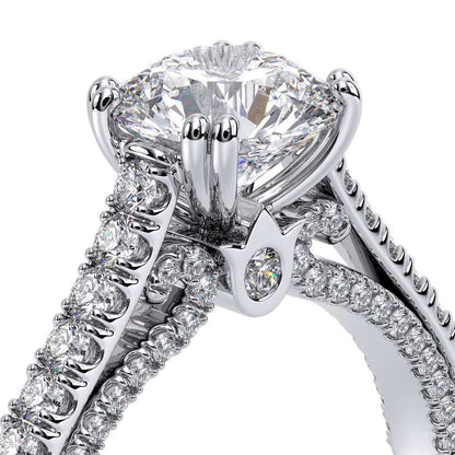 Verragio Pave Round Engagement Ring
