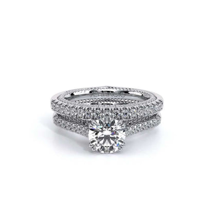 Verragio Pave Round Engagement Ring