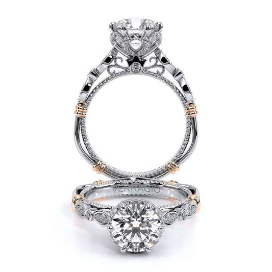 Verragio Halo Round Engagement Ring