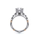 Verragio Halo Round Engagement Ring