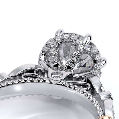 Verragio Halo Round Engagement Ring