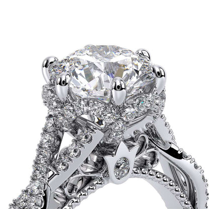 Verragio Halo Round Engagement Ring