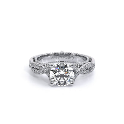 Verragio Vintage Round Engagement Ring