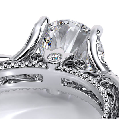 Verragio Vintage Round Engagement Ring